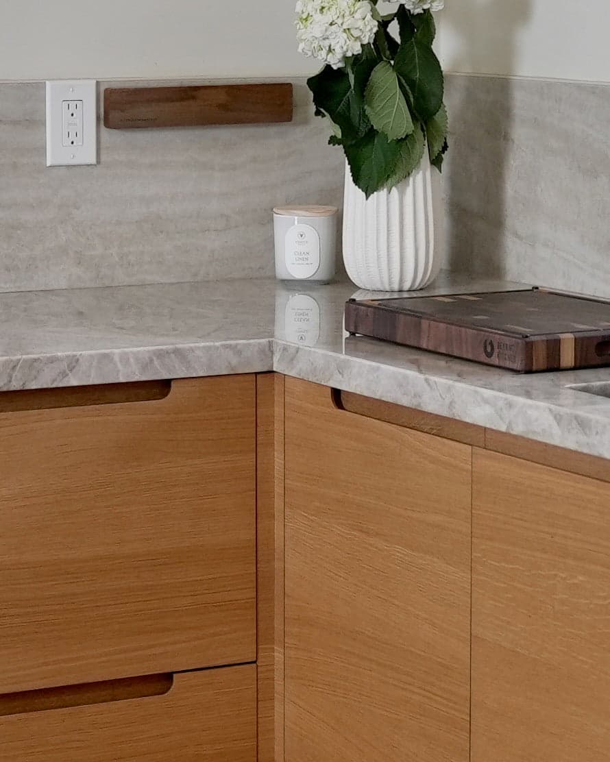 ARC white oak detail