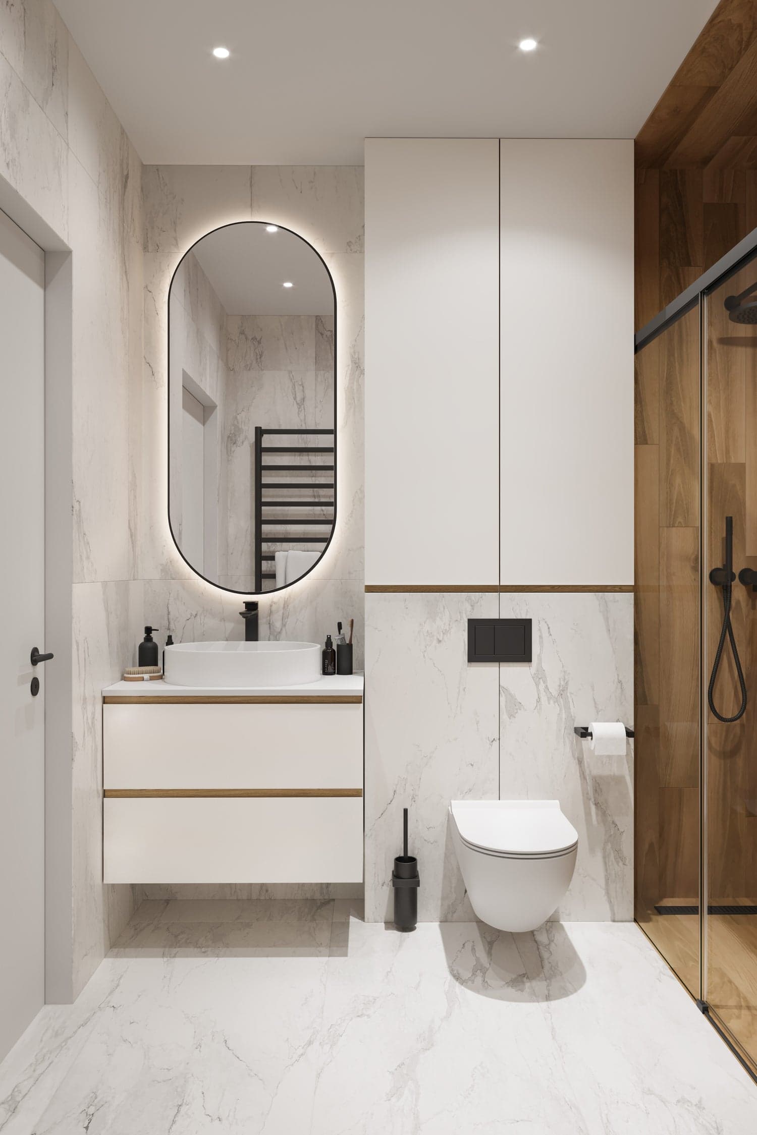 COVE Fenix NTM white vanity